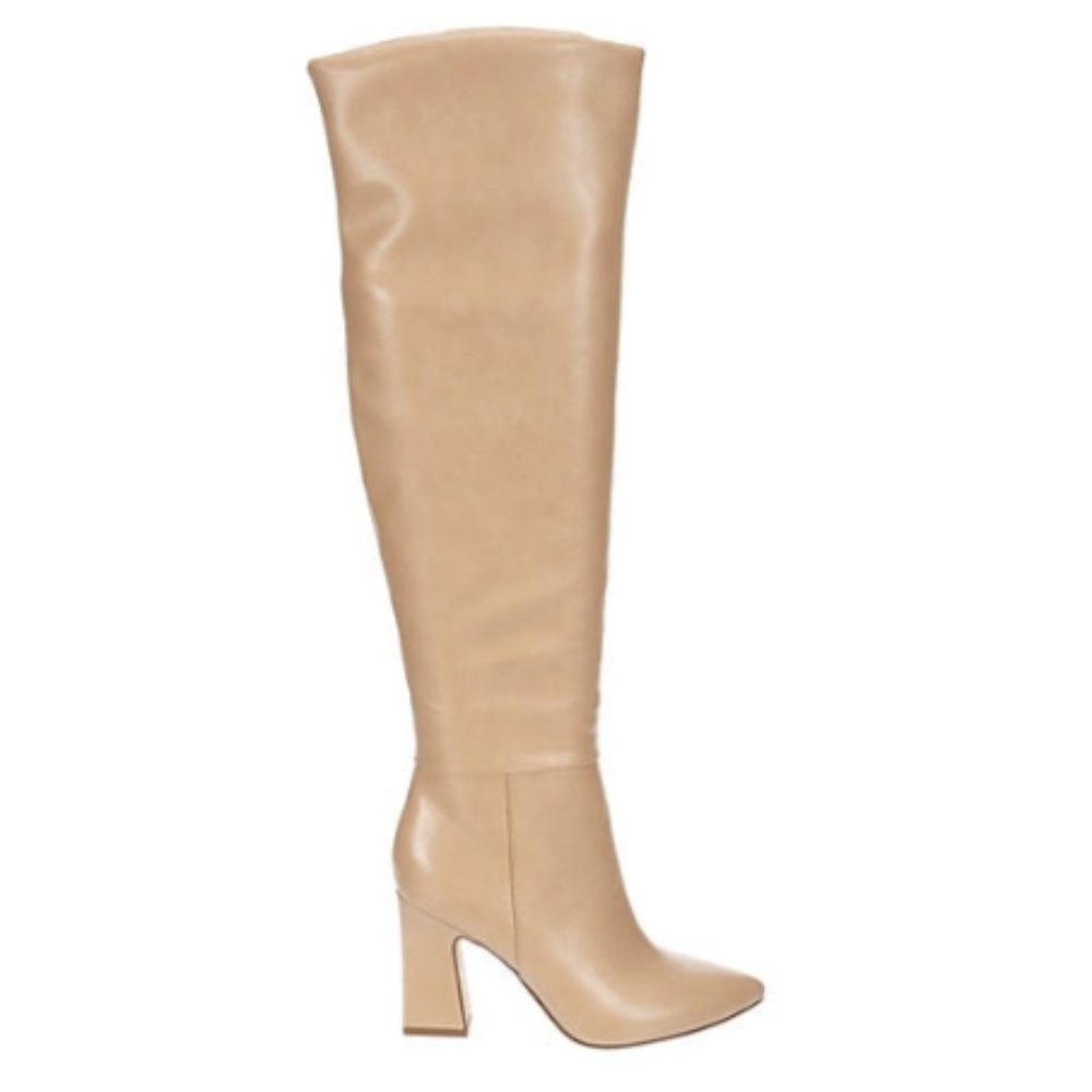 WOMENS CAMILLE WIDE CALF OVER THE KNEE BOOT